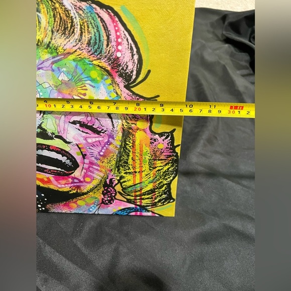 Epic Graffiti 'Golden Marilyn' by Dean Russo, Giclee Canvas Wall Art 10”x12”* - Picture 3 of 9